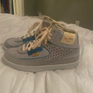 Air Jordan 2 x Union “Grey Fog” - Mens 7/Womans 8.5